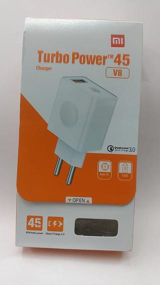 Carregador V8 Turbo Power 45w(1R-2)