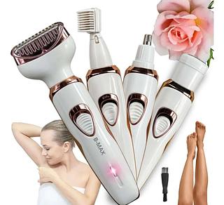 Depilador Feminino 4 Em 1 Completo B-max