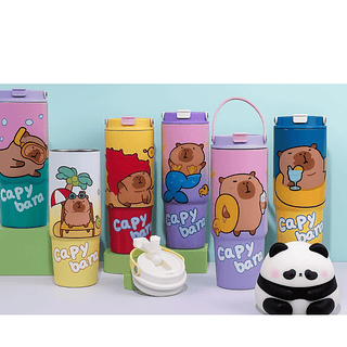 Garrafa Térmica 900ml Bico Capivara