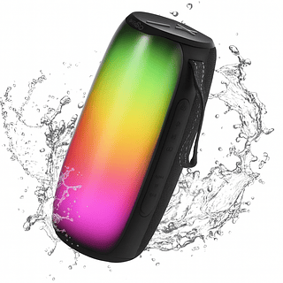 Caixa de Som Portátil LED RGB 16W 5H