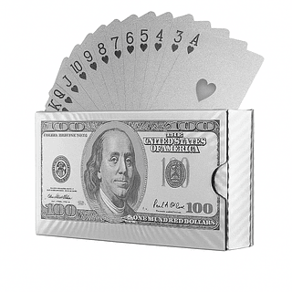 Baralho Profissional Prata (SEM GARANTIA)