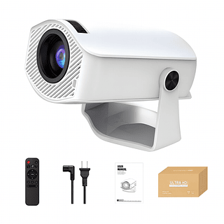 Projetor HY400Pro Android 11 HD 720P Resolução Máxima