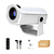 Projetor Hm400Pro Portátil Android 11 HD 720P Resolução Máxima