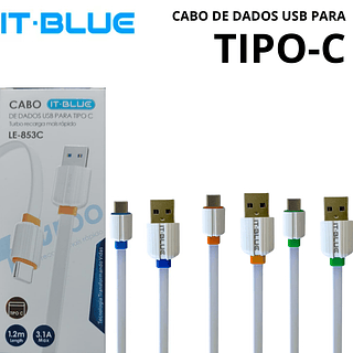 Cabo de dados USB para TIPO-C 1M