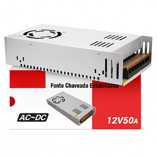 Fonte chaveada estabilizada 12V50A