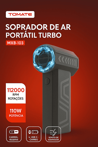 Soprador de Ar TURBO TOMATE