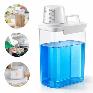 Pote Hermético para Mantimentos com Copo Dosador 2L