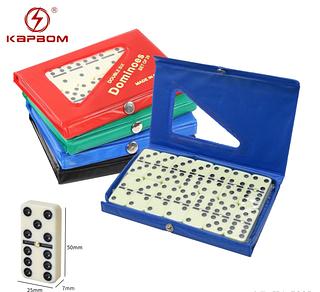 Domino com 28pecas 8mm full - SEM GARANTIA