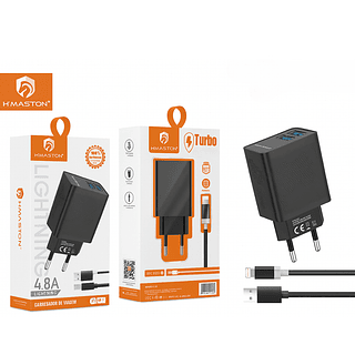 Carregador USB Duplo 4.8A iOs