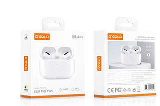 Fone Sem Fio De Ouvido 5.4 Bluetooth A'Gold