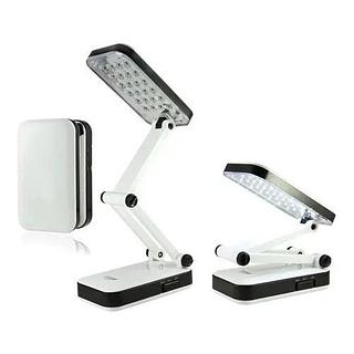 Luminária LED recarregavel de mesa DOBRAVEL