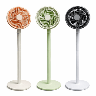 Ventilador De Coluna Portátil Turbo 100w Potente Ajustável