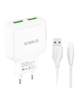 Carregador 2USB 4.1A TIPO-C(1Q-3)