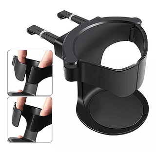 Suporte Porta Copo Térmico Lata Automotivo Carro Ajustável