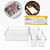 Kit 7 Organizador Acrílico Transparente Multiuso