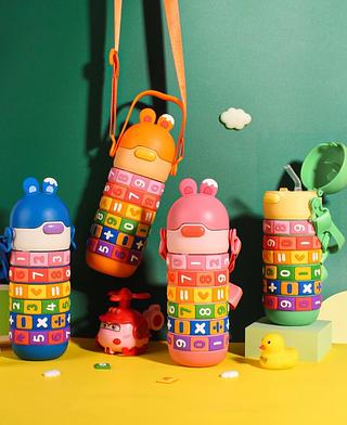 Garrafa matemática 430ml INOX （1A-2）