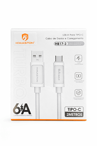 CABO TIPO C TURBO 6A ( 2 METROS)