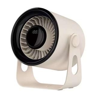 Ventilador De Mesa /Parede com Display Digital Silencioso e Portátil 100 Níveis de Velocidade