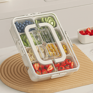 Organizador de Geladeira com 8 Divisórias