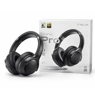 Fone Headset sem fio Sonic Pro V5.4 AOS Som Panorâmico