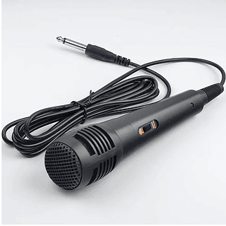 Microfone com fio SIMPLES