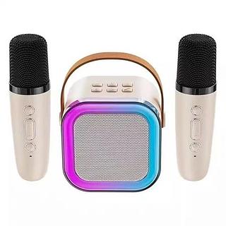 Caixa de som karaoke portatil (2 microfones) B-MAX