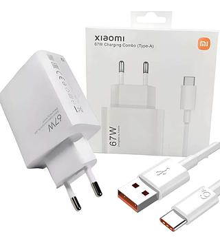 Carregador Xiaomi Turbo 67w Type C