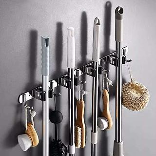 Suporte de Rodos e Vassouras INOX 49CM