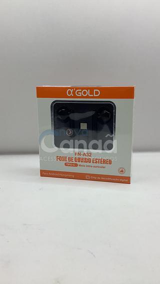 Fone A’gold tipo-c FN-A32
