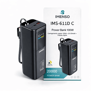 POWER BANK 20000MAH (100W ESTÁVEL)
