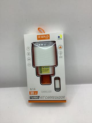Carregador A’gold pro iPhone 30w 6.1A turbo (1P-2)