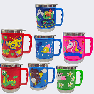 Copo térmico Infantil Emborrachado 350ml