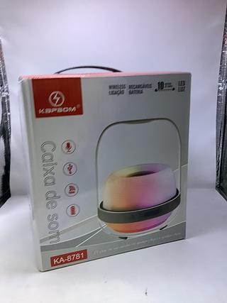 Caixa de som com RGB conexão até 10M