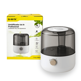 Umidificador De Ar Aromatizador Tanque De Água Grande De 3L
