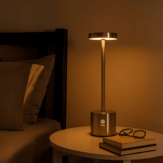 Luminária Abajur de Mesa Luz Led Recarregável