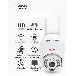 Câmera de Monitoramento IPEGA IP Wi-Fi 6 YOOSEE