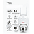 Câmera de Monitoramento IPEGA IP Wi-Fi 6 YOOSEE