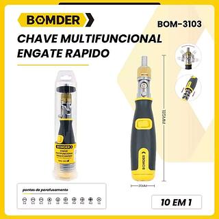 Kit Chave Catraca 1/4 12 Pçs