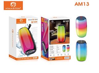 Caixa de som bluetooth 20W com led hmastom
