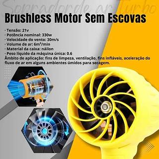 Soprador ar turbo 21v 330w