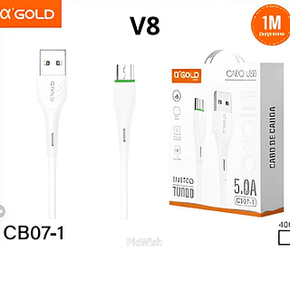 Cabo turbo 1M O´GOLD 5.0A V8