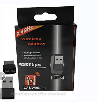 Adaptador USB Sem Fio 802.11 Wi-fi 2.4 GHz
