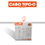 Cabo Turbo 65W Tipo-C para Tipo-C