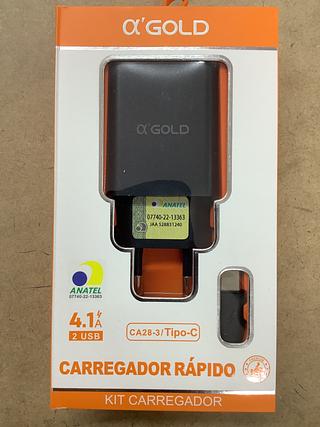 carregador rapido 4.1 2 USB-TIPO C