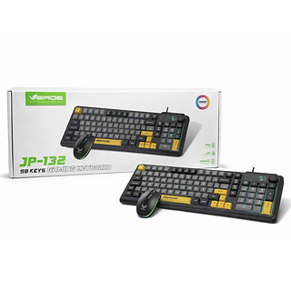 Kit Teclado e Mouse Gamer Led RGB