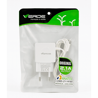 Carregador barato de saquinho V8 2.1A