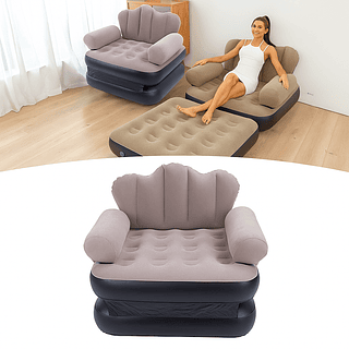 Sofá cama Inflável Portátil Dobrável Engrossado Pvc