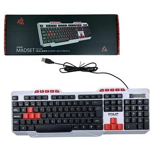 Teclado gamer madset KNUP