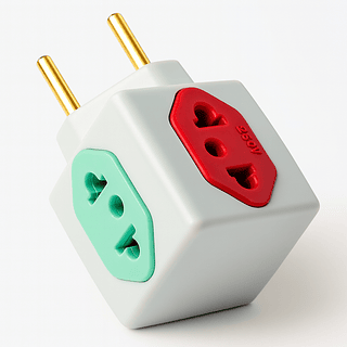Adaptador de Tomada CUBO 10A e 20A