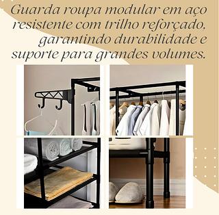 Guarda roupa Arara
